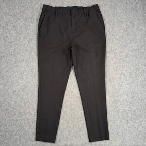 BYLT Premium Basics Brown Executive Performance Stretch Pants Men's Size 36x30